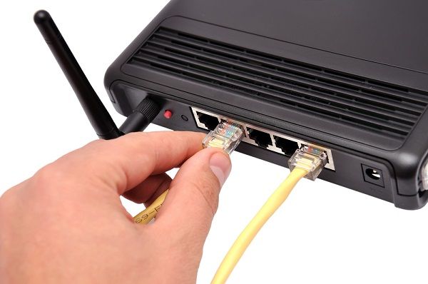 Plug set top box into wifi router