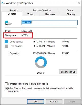 Windows NTFS